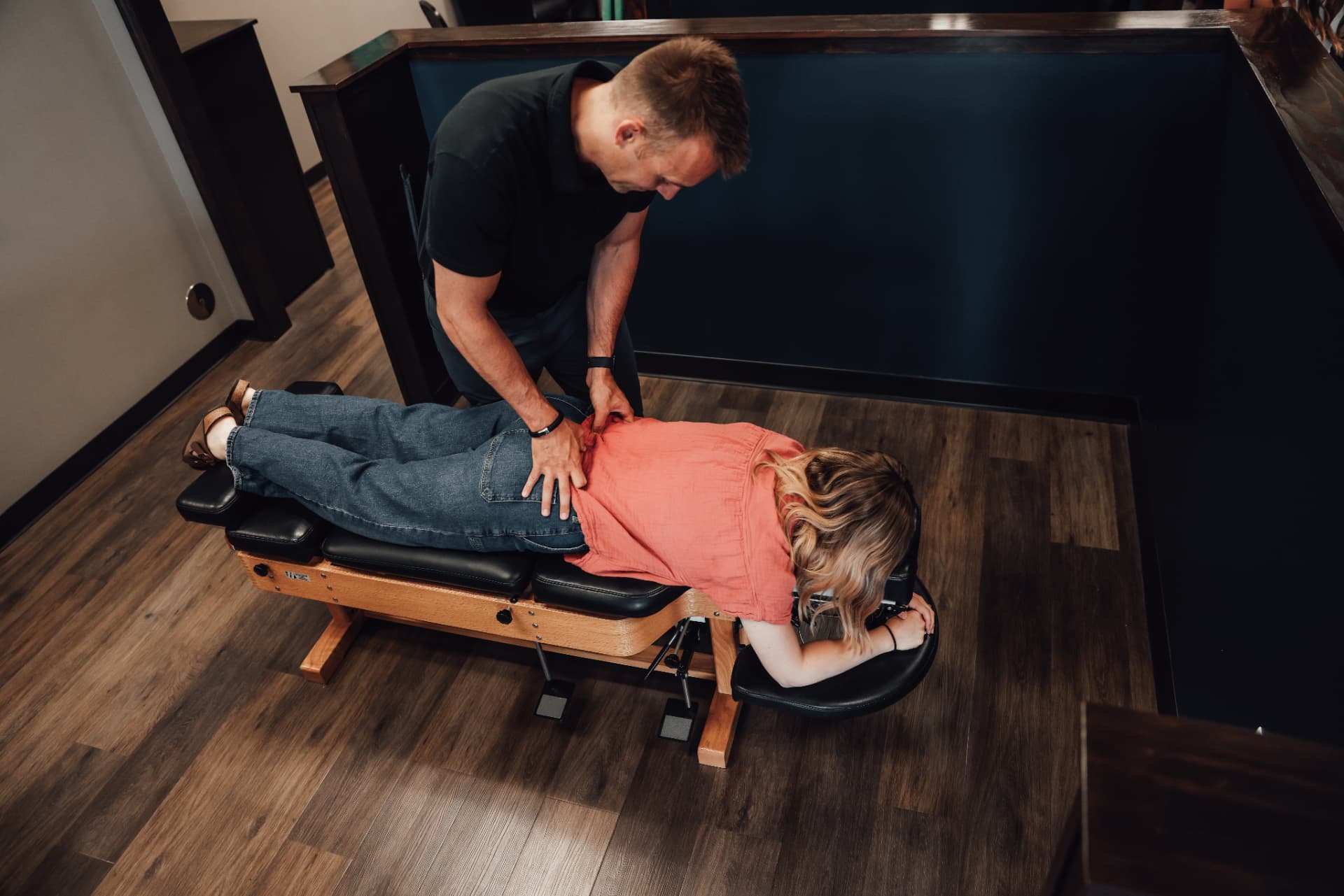 Inside the Howell Chiropractic office