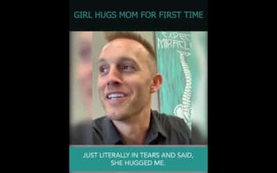 Girl Hugs Mom For First Time